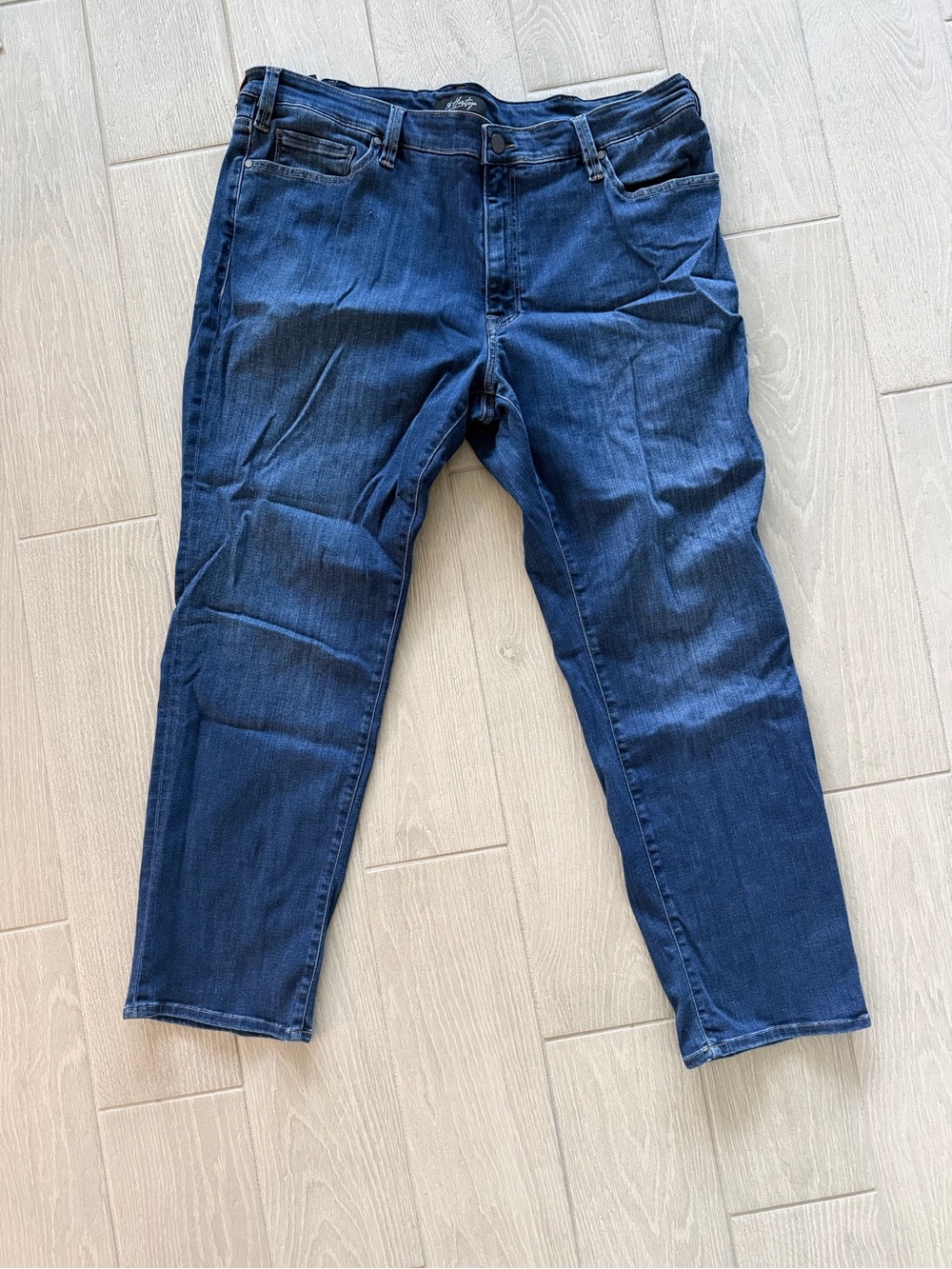 34 Heritage - Men's Indigo Slim Straight Jeans - 42/28
